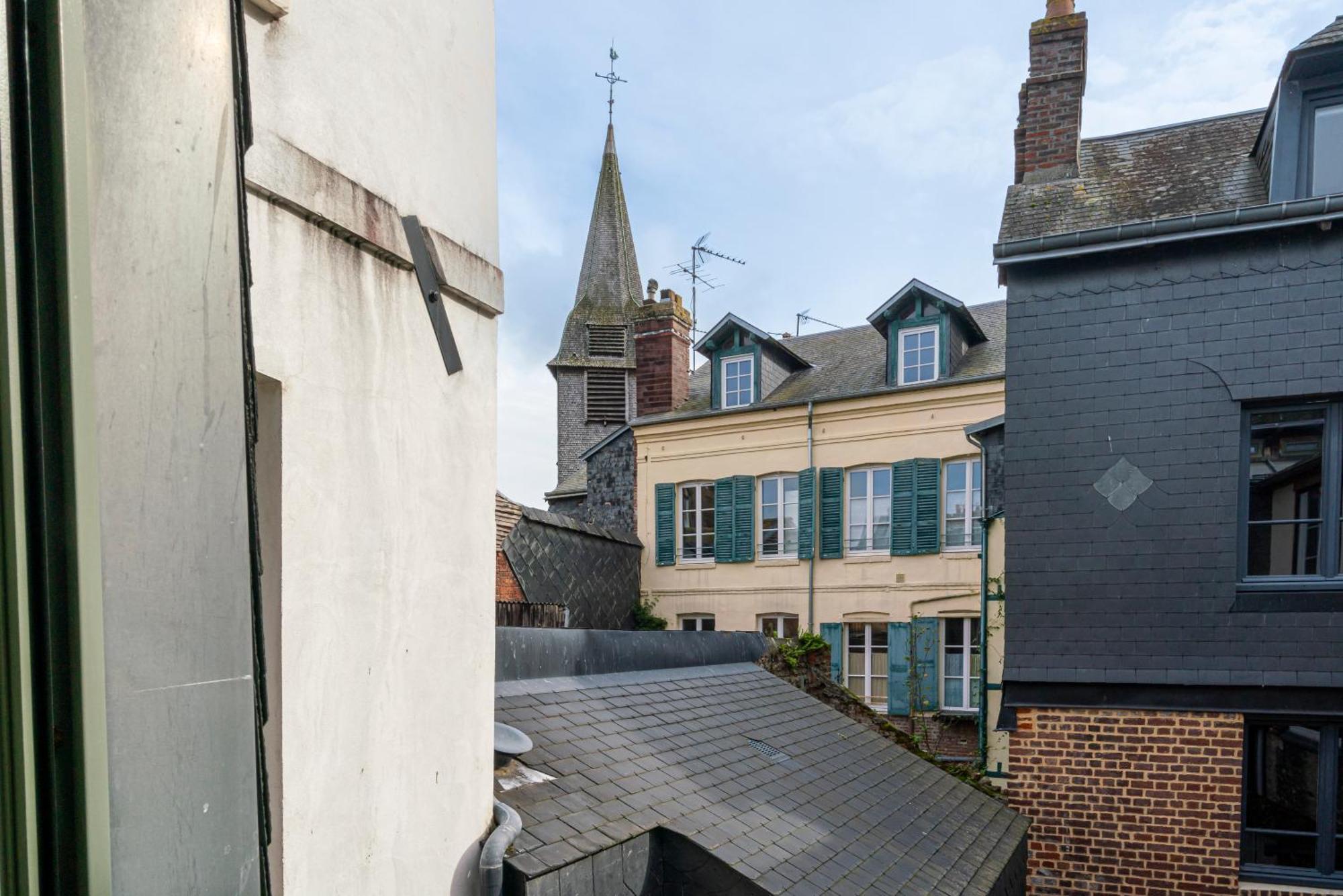 La Mondaine - Idealement Situe, Charme Honfleur Exterior foto
